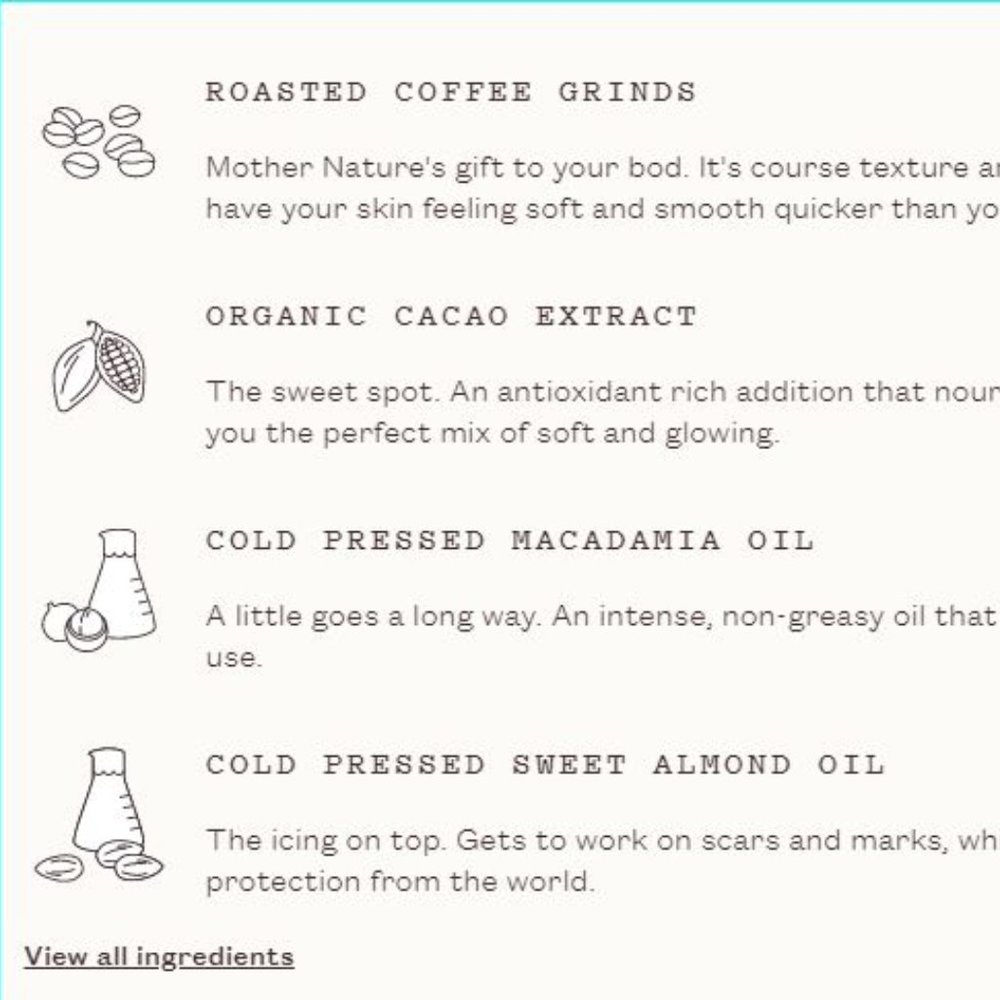 Cacao Coffee Scrub | Exfoliator | Frank Body | Brand New in Bag - Picture 6 of 6